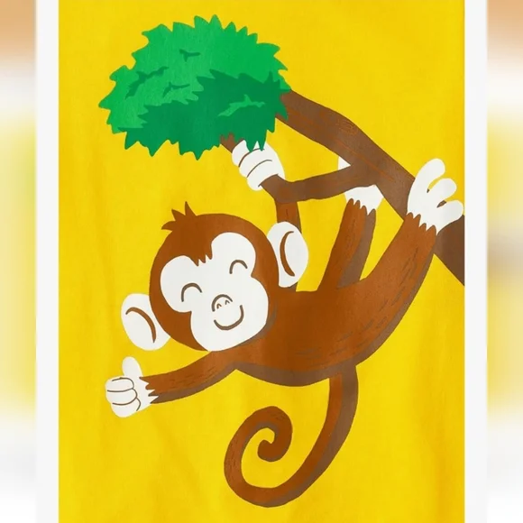 Children's Place Toddler boys Animal Print Short Sleeve T-Shirts Size 24M/2T - Picture 7 of 9